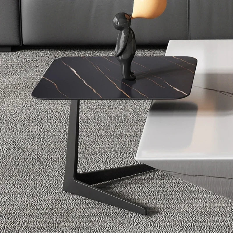 Corner Marble Elegant Coffee Tables Nordic Dining Luxury Coffee Tables Hotel Floor Stolik Kawowy Living Room Furniture YQ50CT