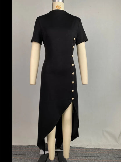 Asymmetrical Maxi Dress