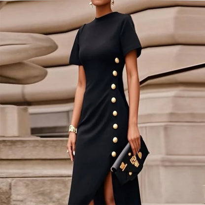 Asymmetrical Maxi Dress