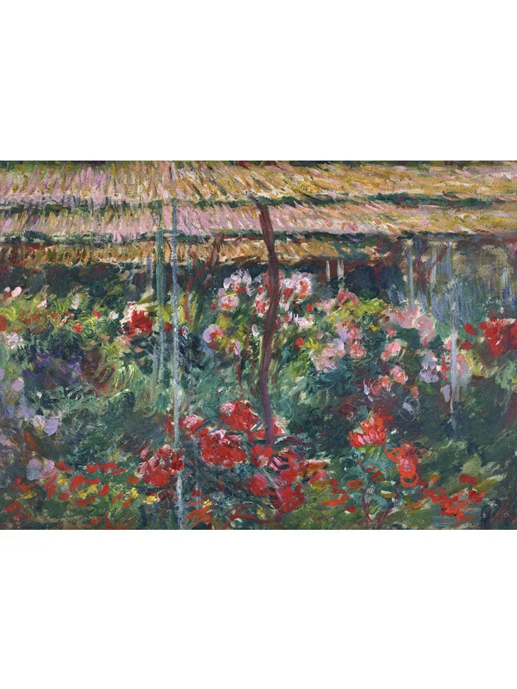 Abstract Claude Monet Garden Nature Landscape Wall Art Canvas Painting Famous Waterlily Poster For Modern Living Room Home Decor