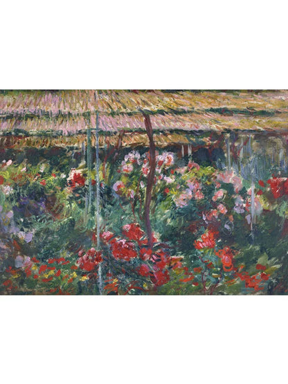 Abstract Claude Monet Garden Nature Landscape Wall Art Canvas Painting Famous Waterlily Poster For Modern Living Room Home Decor