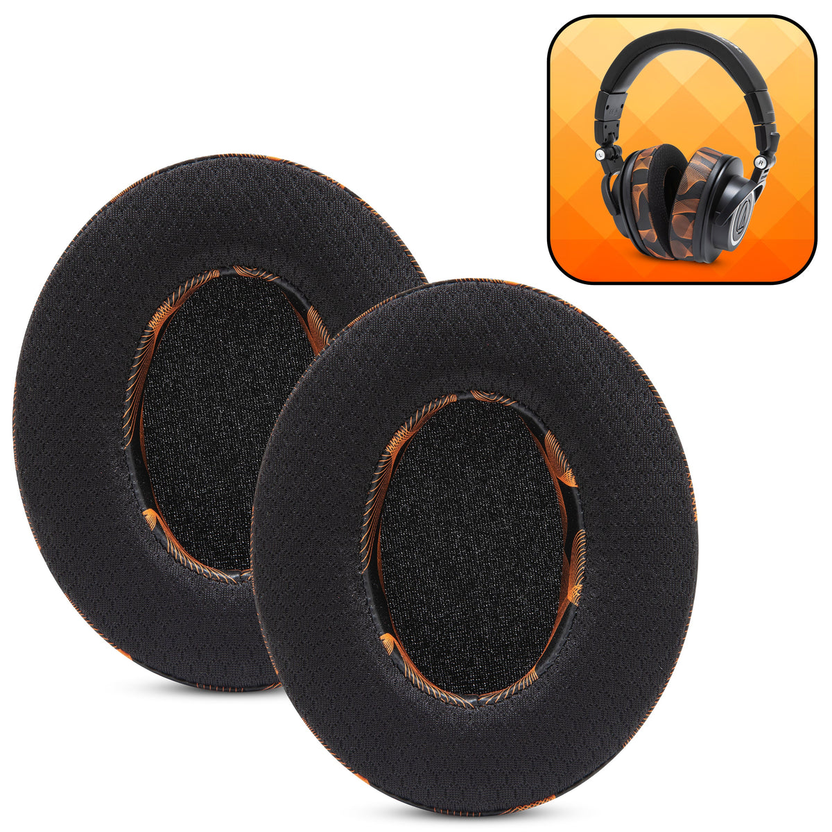 WC FreeZe - Hybrid Cooling Gel Infused Ear Pads for ATH M50X