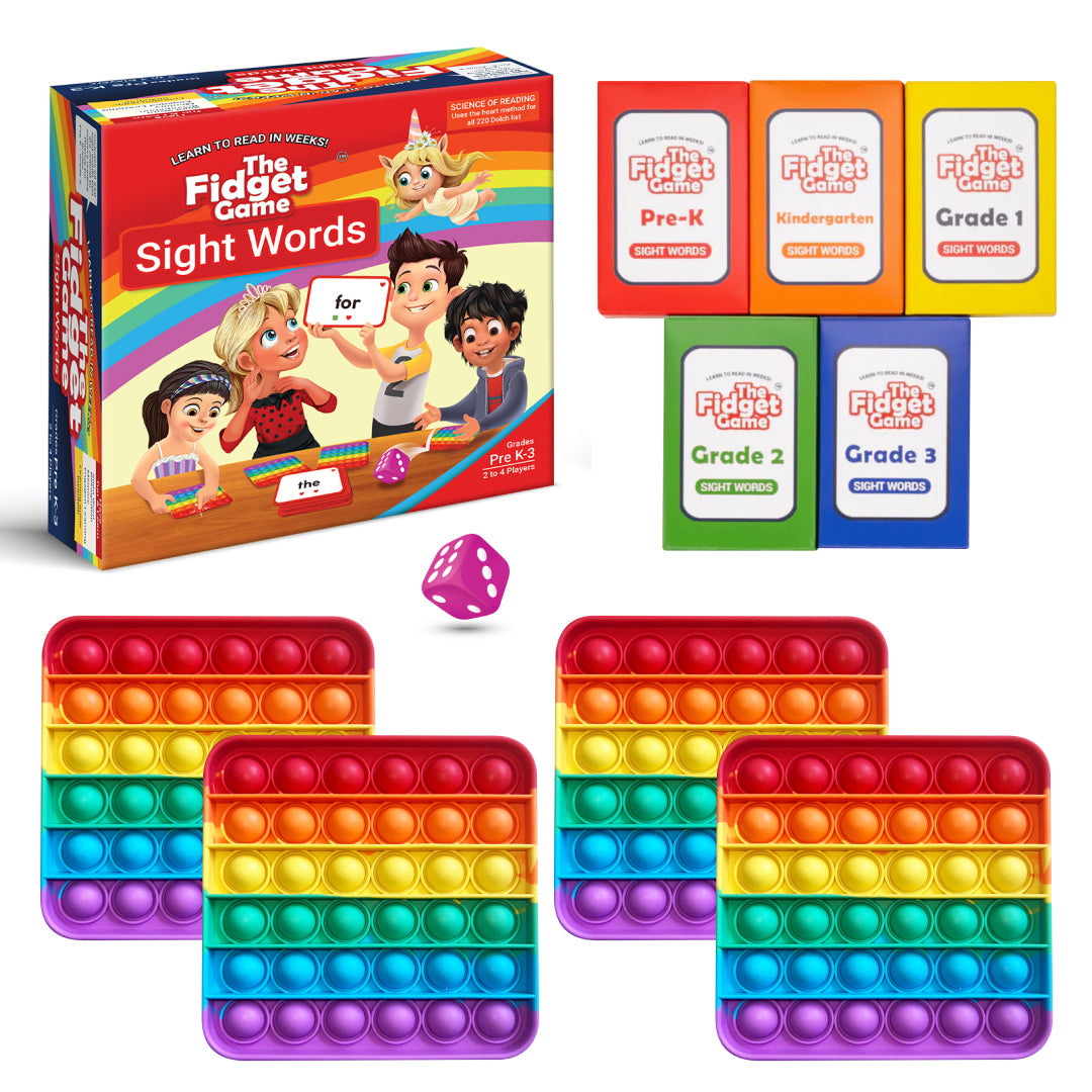 .The Fidget Game: Sight Words Edition