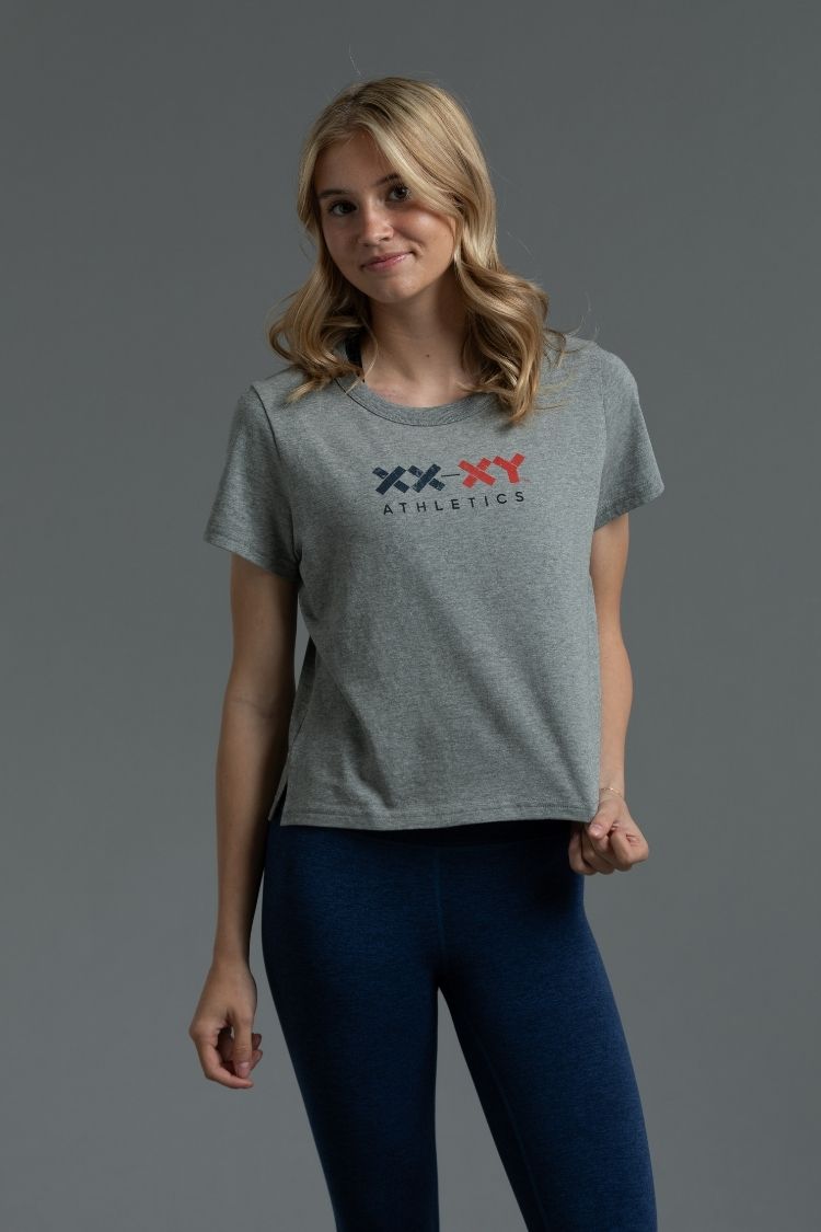 Simple Semi-Cropped Logo Tee (XX)