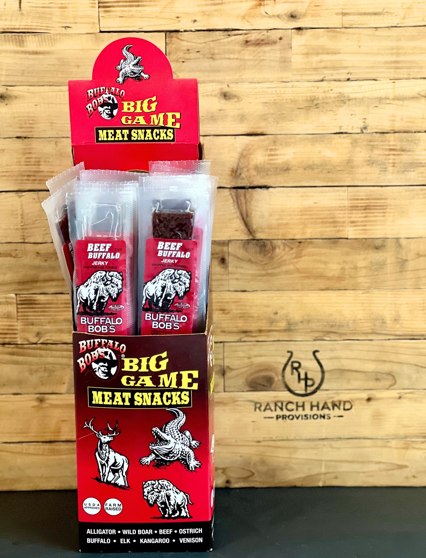 Buffalo Jerky — Smoked