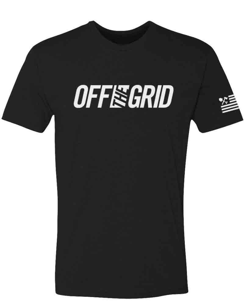 Off The Grid Solid Logo S/S Tee Shirt