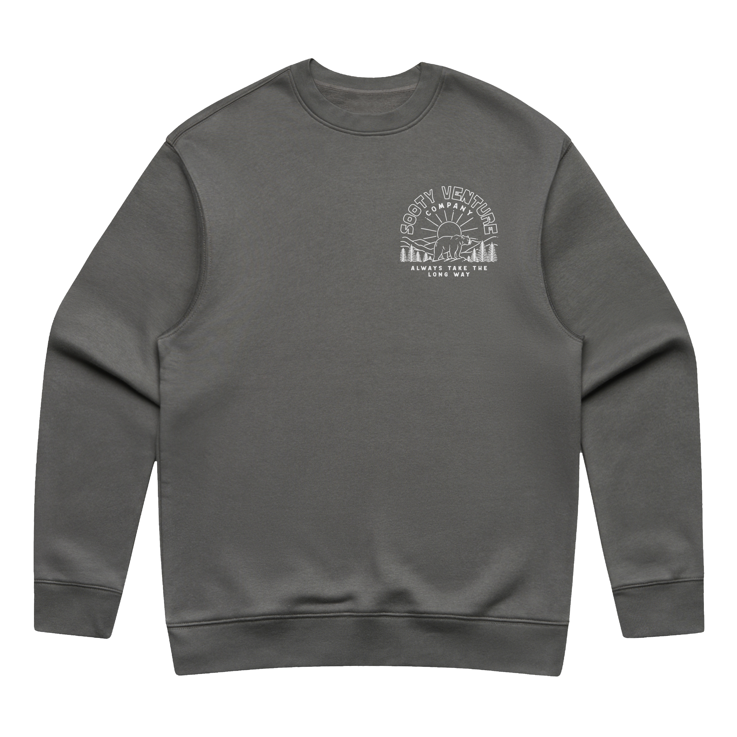 Bear Mountain Relax Crew Sweatshirt