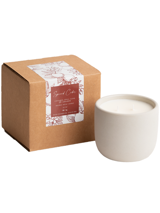 Spiced Cider Cement Candle