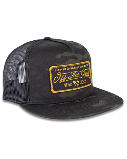 Stamped Snapback Hat