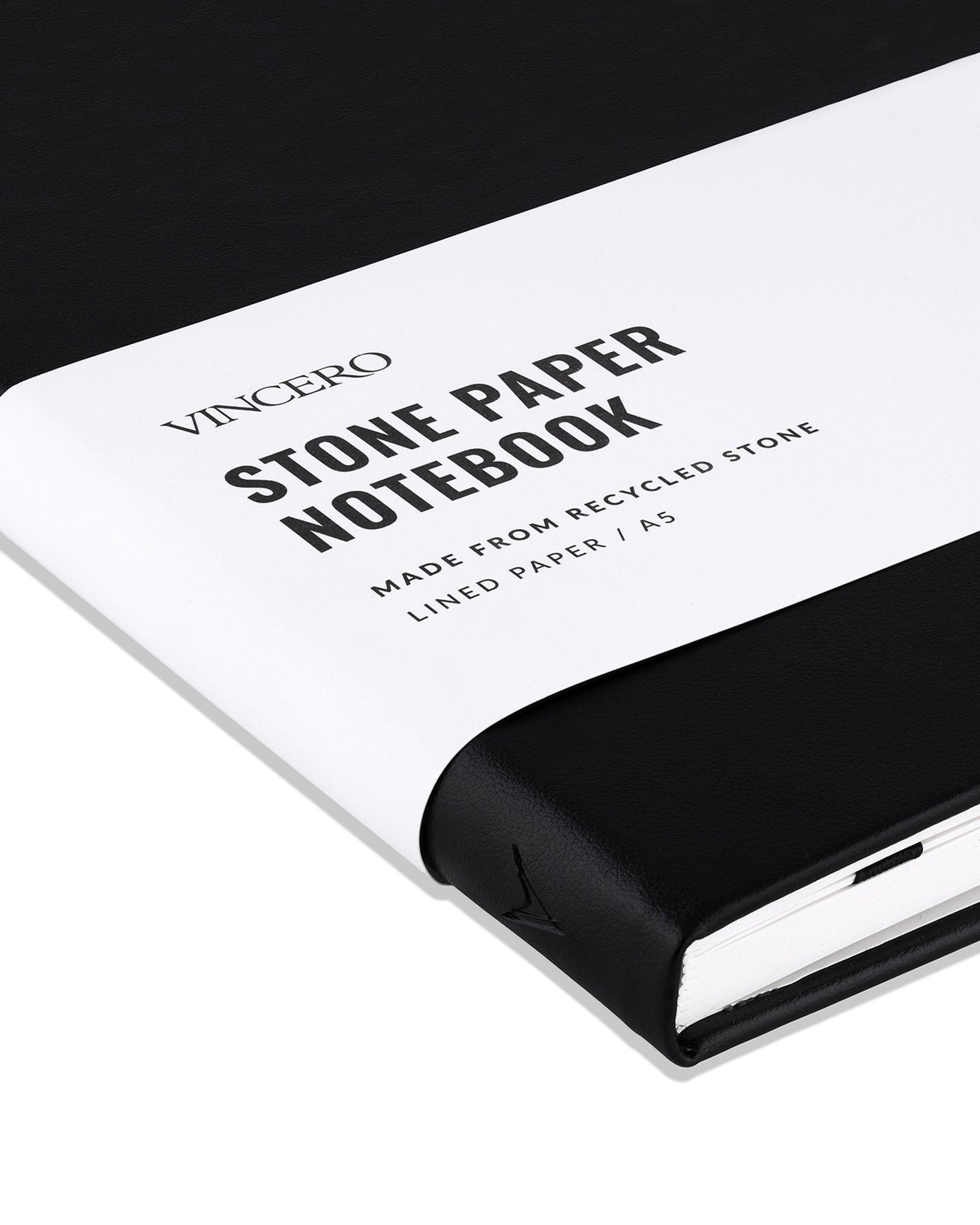 Stone Paper Notebook - Black