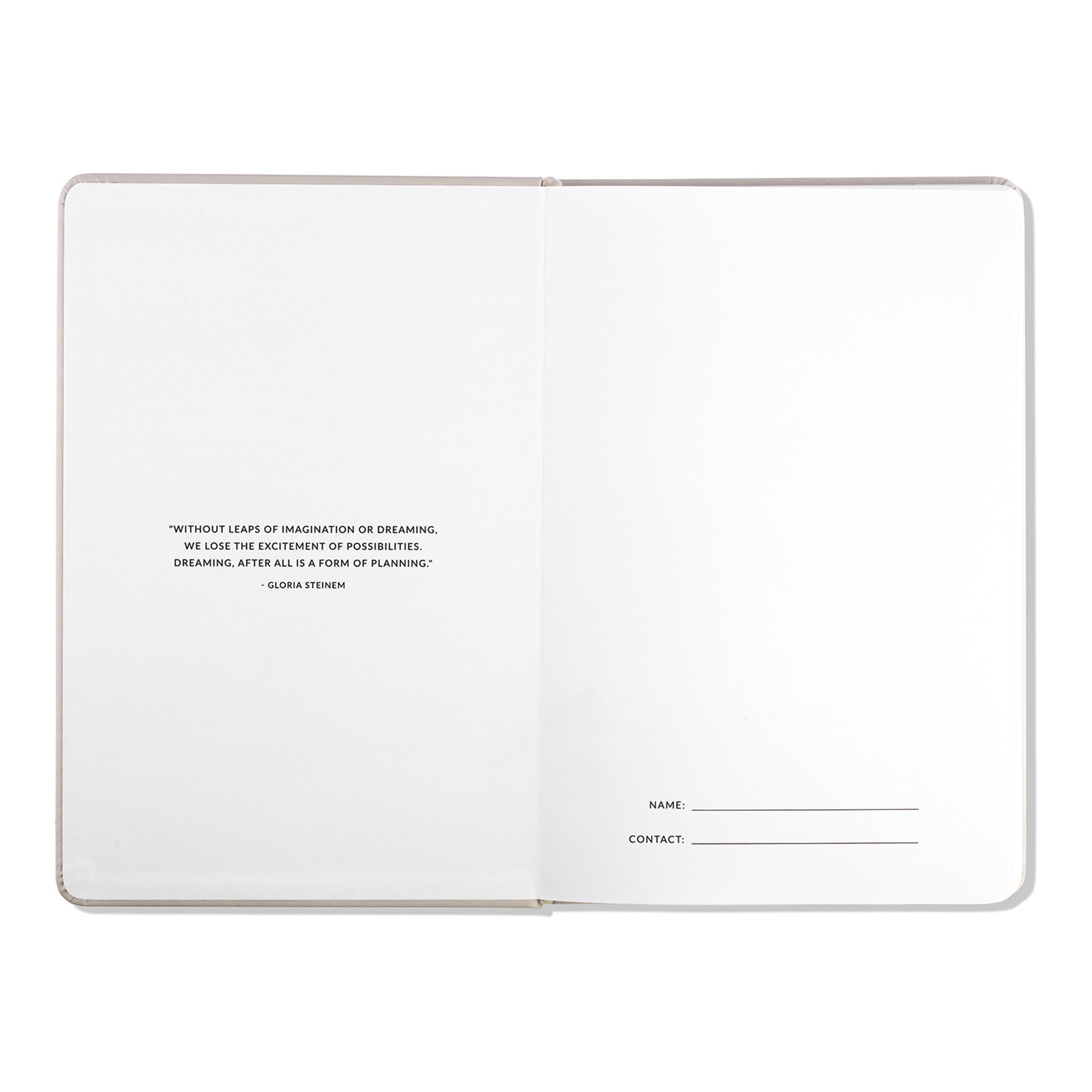 Stone Paper Notebook - Bone