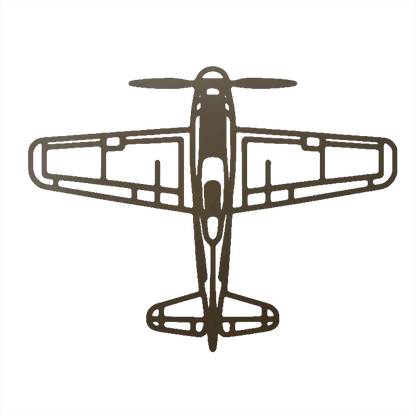 Airplane metal art Retro Aviation Gift for Him