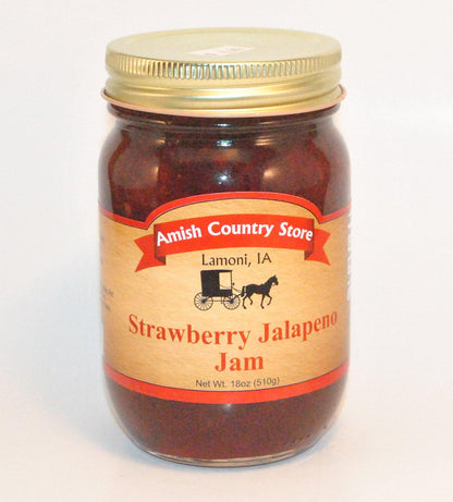 Strawberry Jalapeno Jam 18oz
