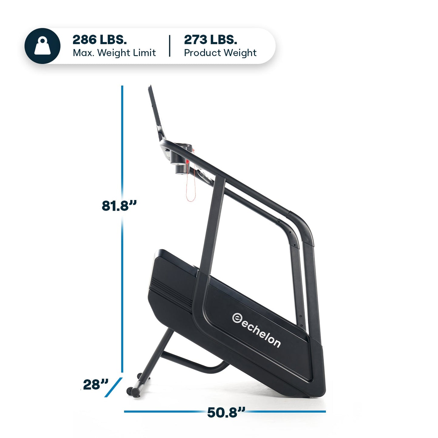 Echelon Summit Stairmill Home - 22″ HD Touchscreen