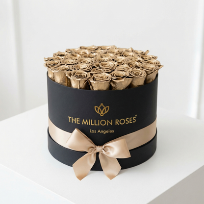 Supreme Black Box | Gold Roses