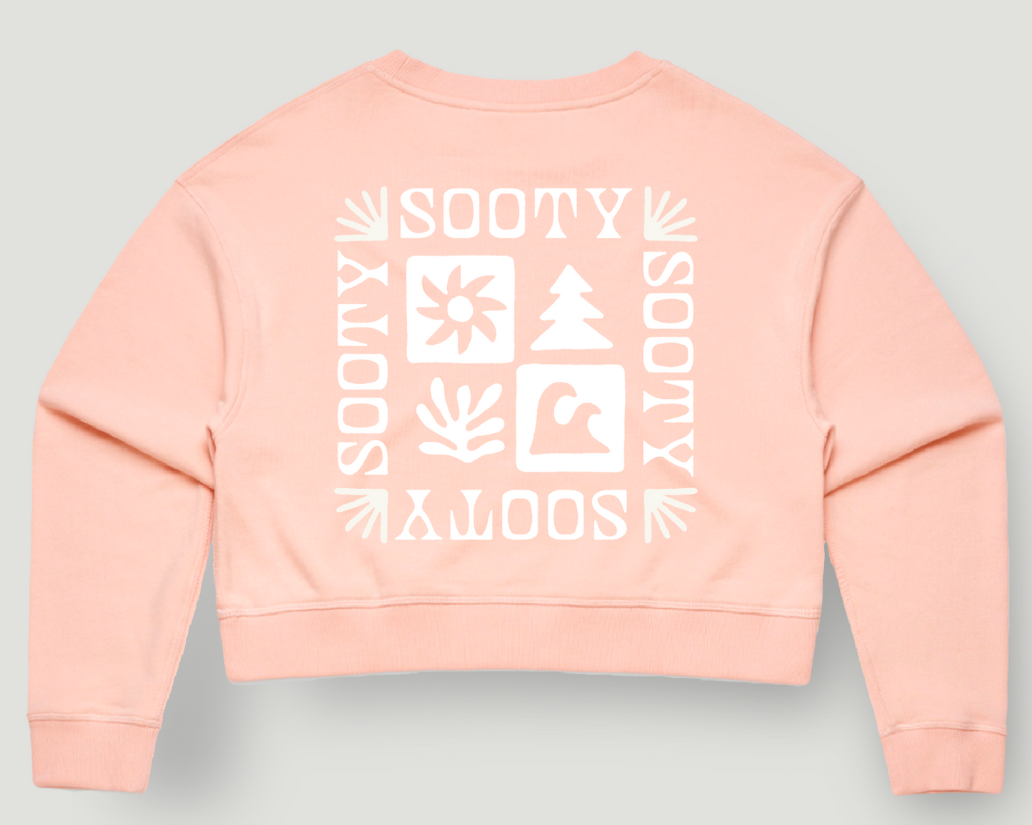 Land And Sea Crop Crew Sweatshirt