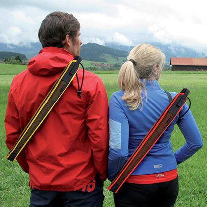 Swing Trekking Umbrella – Lightweight, Nearly Unbreakable Fiberglass Frame with Water-Repellent Canopy, UPF 50+ Sun Protection, and Comfortable EVA Handle