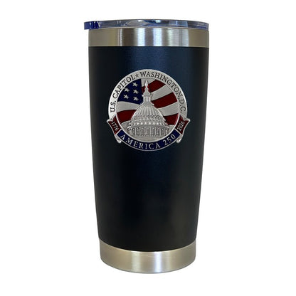 America's 250th Anniversary Capitol Dome Chrome Thermal Drink