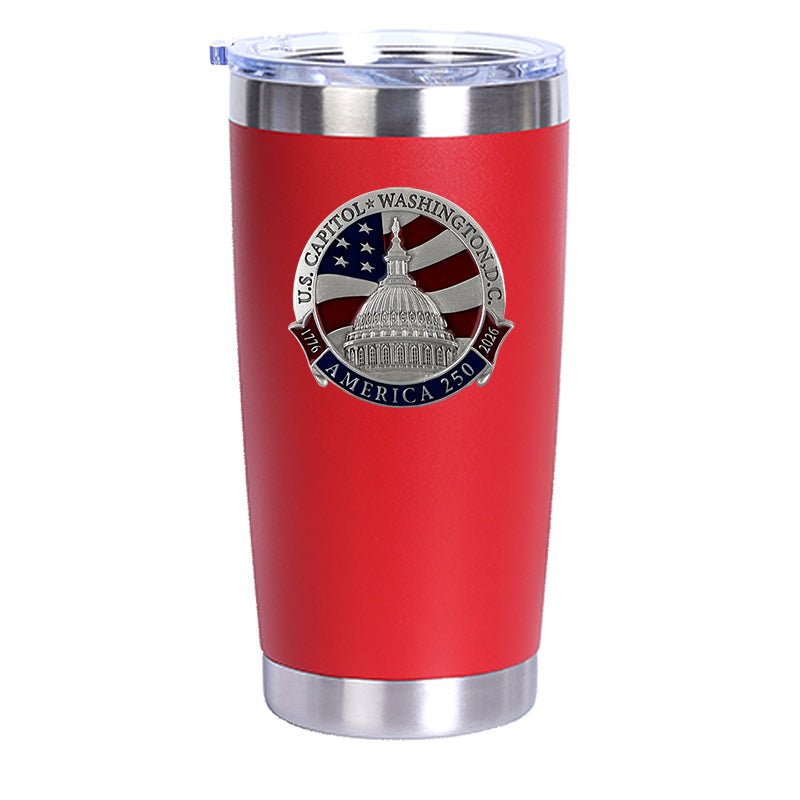 America's 250th Anniversary Capitol Dome Chrome Thermal Drink