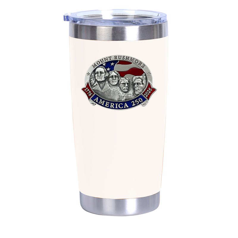America's 250th Anniversary Mount Rushmore Chrome Thermal Drink