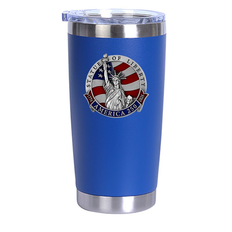 America's 250th Anniversary Statue of Liberty Chrome Thermal Drink