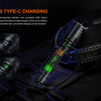 Fenix TK30R Tactical White Laser Rechargeable Flashlight