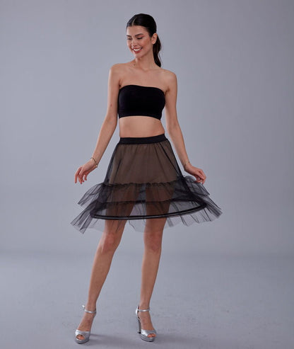 Short Hoop Skirt Underskirt (Petticoat)