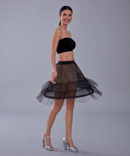 Short Hoop Skirt Underskirt (Petticoat)