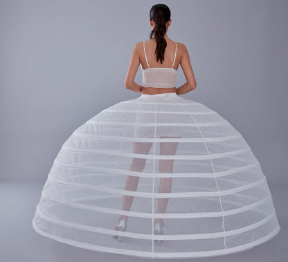 White Petticoat for Costumes and Bridal Gowns, Crinoline