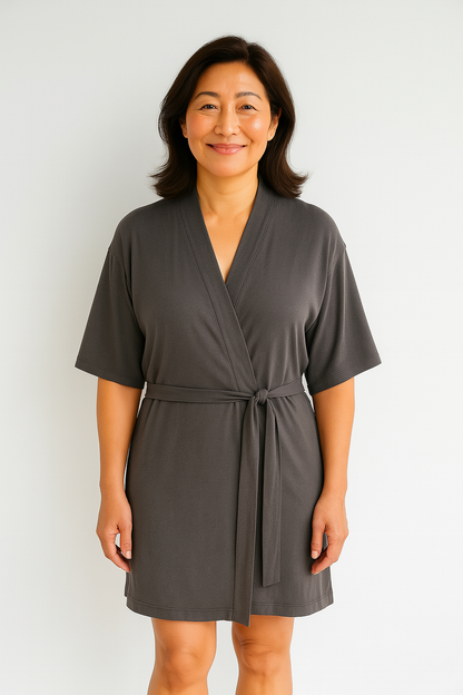 Tencel | Supreme Short-sleeve Robe