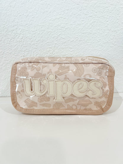 Wipes Pouch - Clear Coat Bag