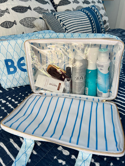 Clear Coat Toiletry Case