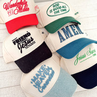 Make Heaven Crowded - Denim Vintage Trucker Hat