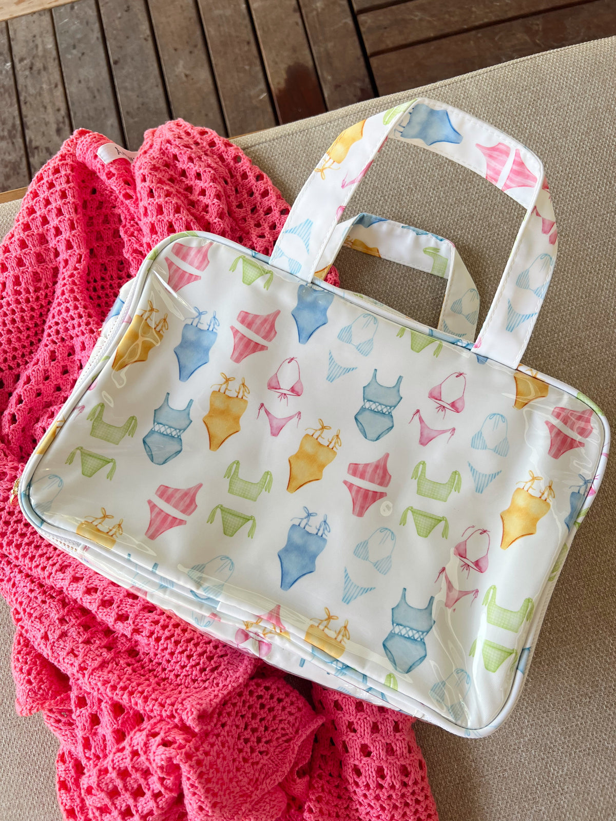 Clear Coat Toiletry Case
