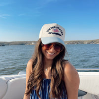 United States of America - Denim Blue Vintage Trucker Hat