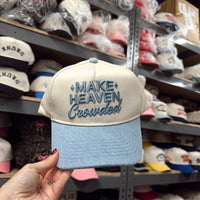 Make Heaven Crowded - Denim Vintage Trucker Hat