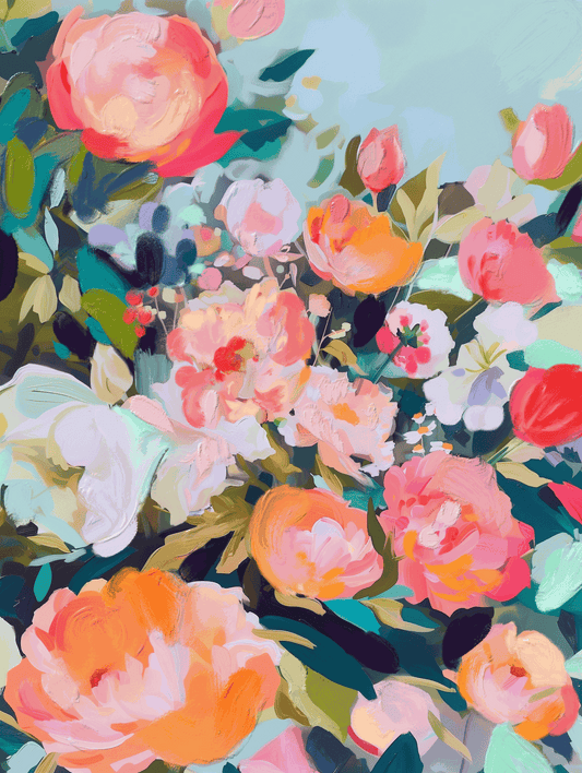The Garden Wakes Art Print – Fresh & Serene Wall Decor