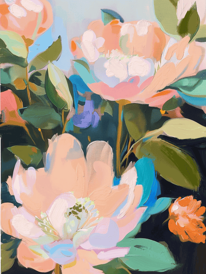 The Peonies Arrived Today Art Print – Bright & Joyful Wall Decor