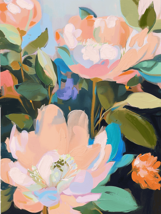 The Peonies Arrived Today Art Print – Bright & Joyful Wall Decor