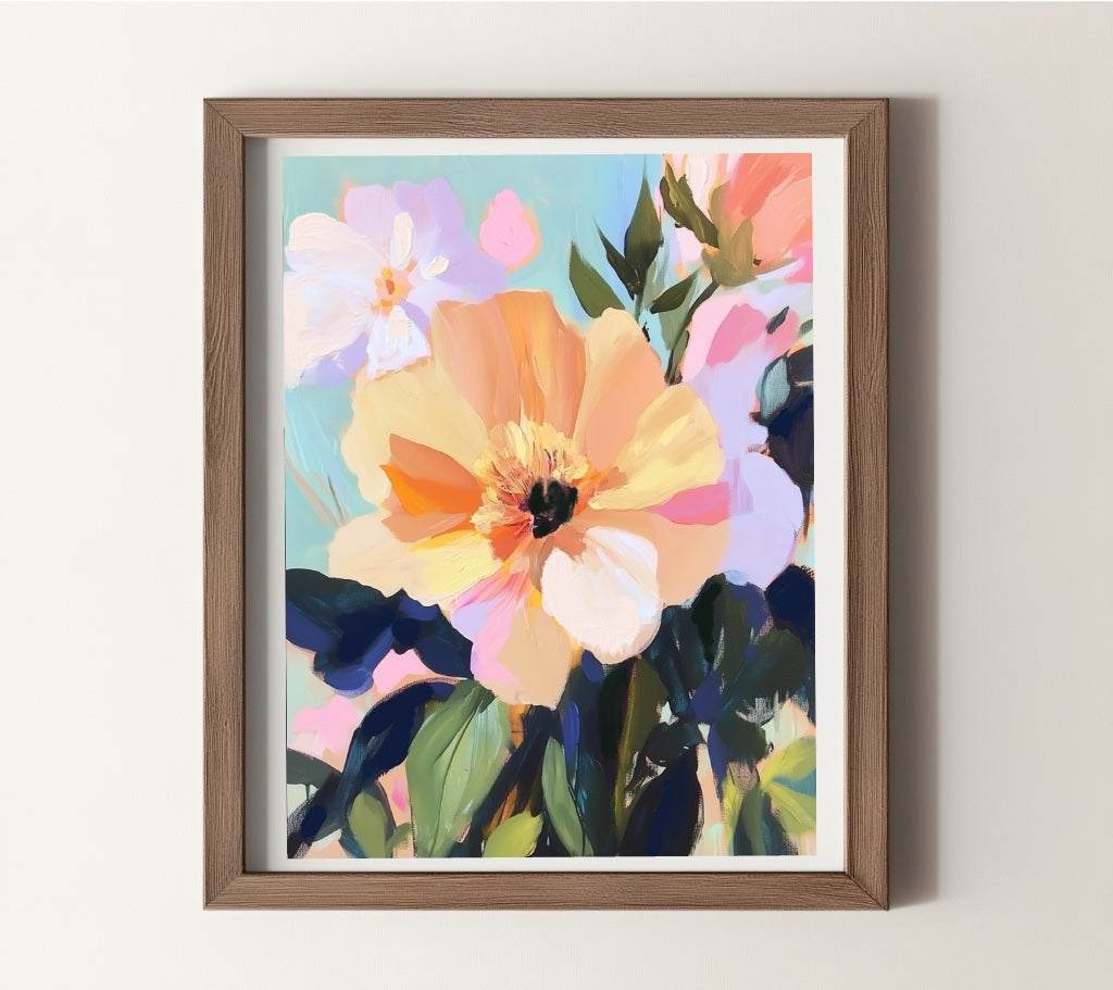 The Season of Soft Things Art Print – Cozy & Serene Wall Decor