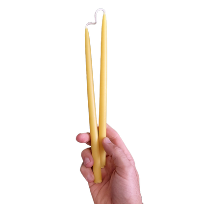 Thin Taper Beeswax Candles