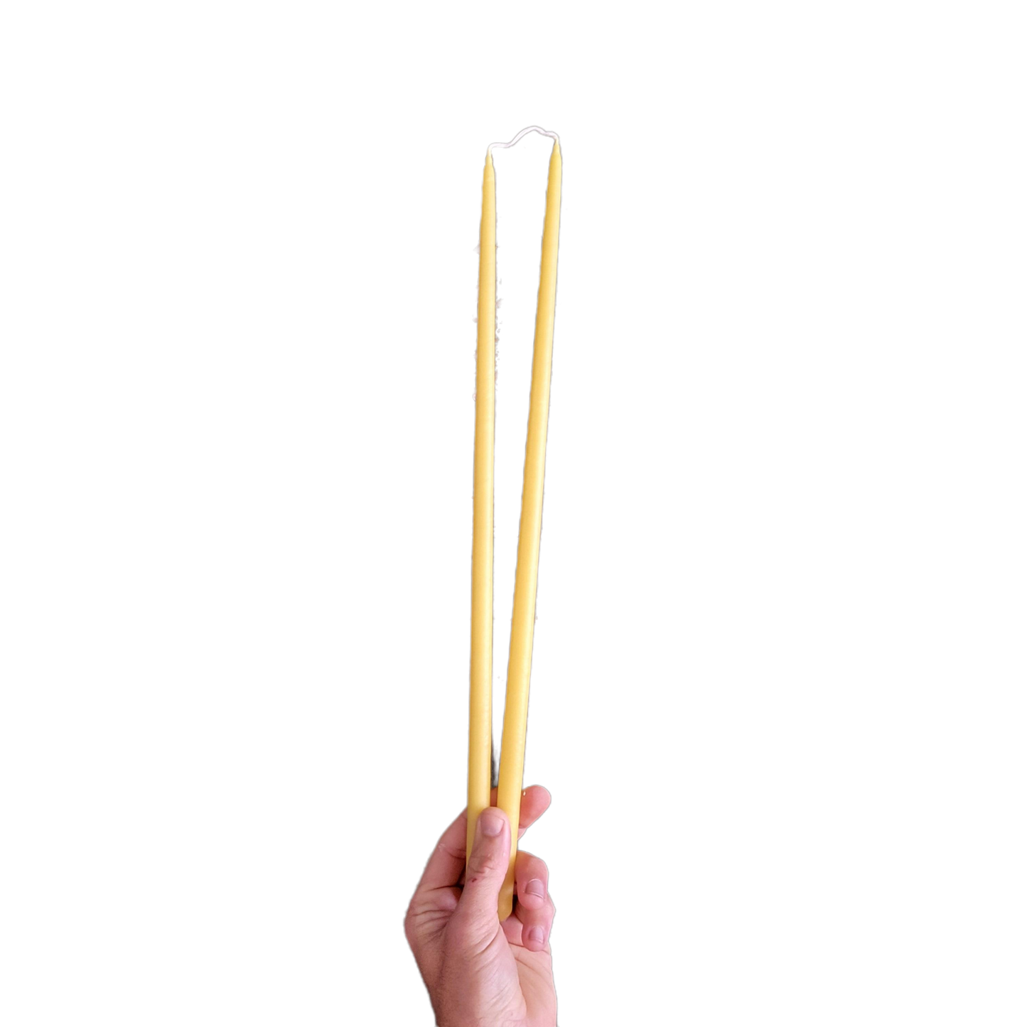 Thin Taper Beeswax Candles