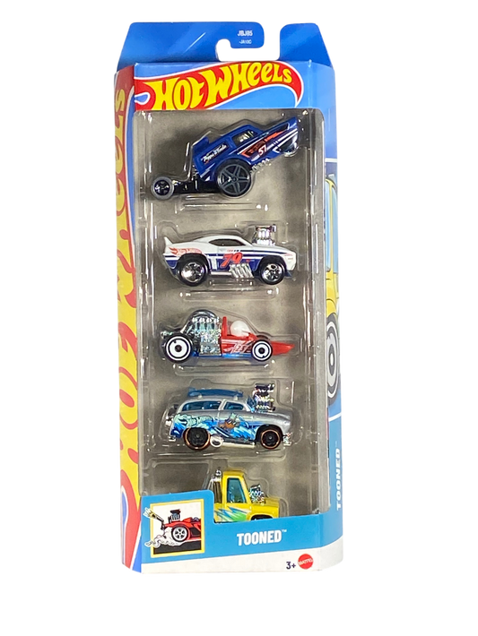 Hot Wheels 5 Pack | Tooned Edition