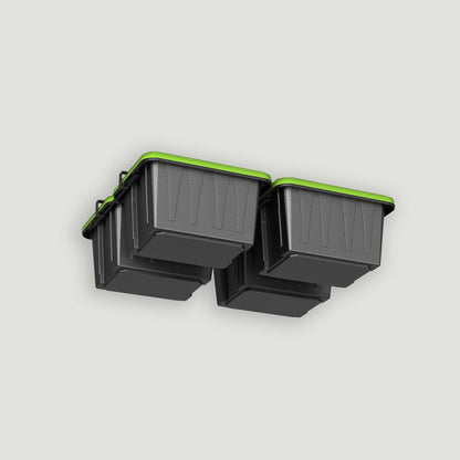 ToteLoft - 4 Bin - Ceiling Tote Storage | Up to 200 lbs