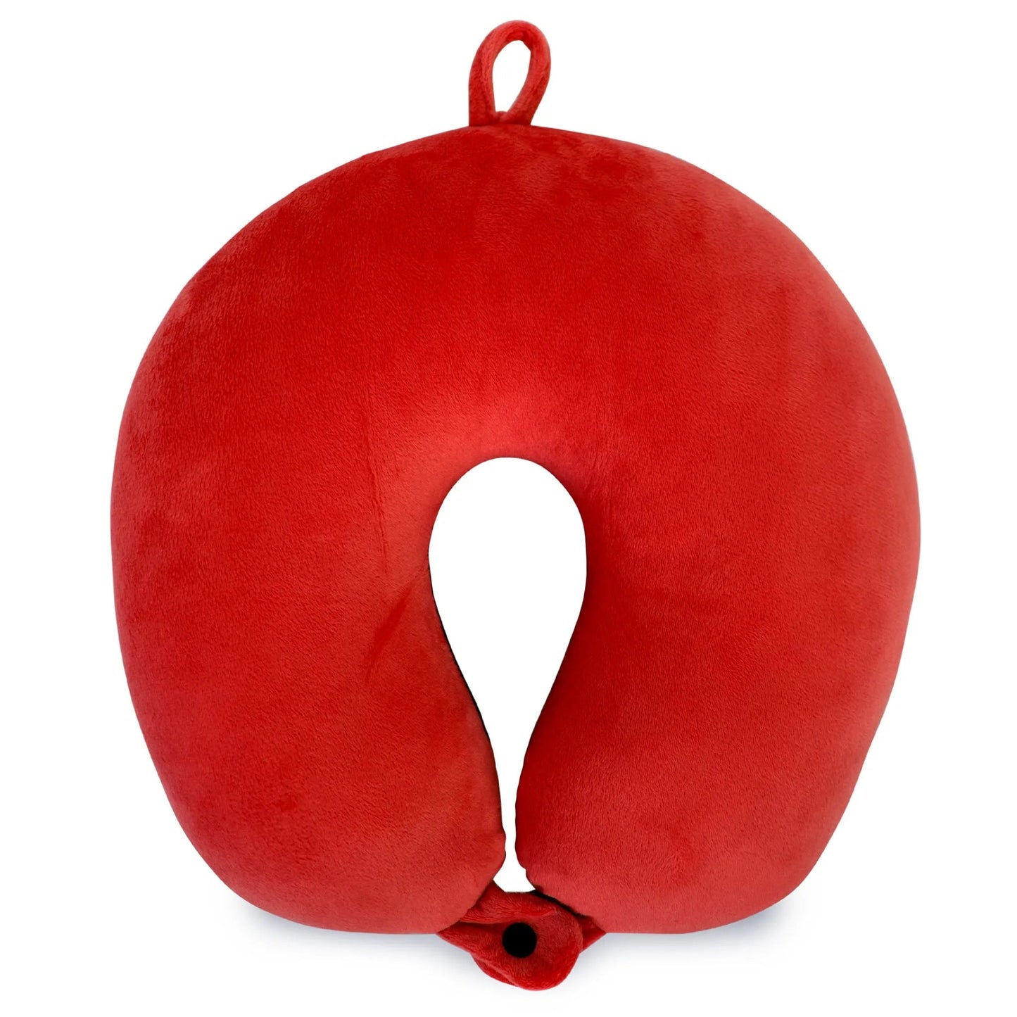 Plush Microbeads Travel Neck Pillow