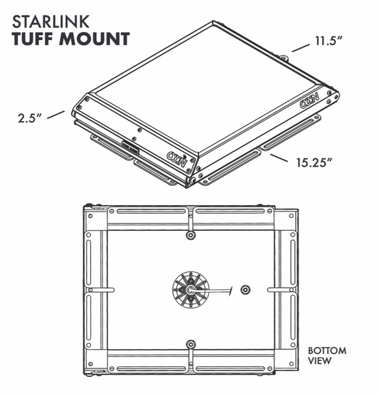 Starlink Mini Tuff Mount