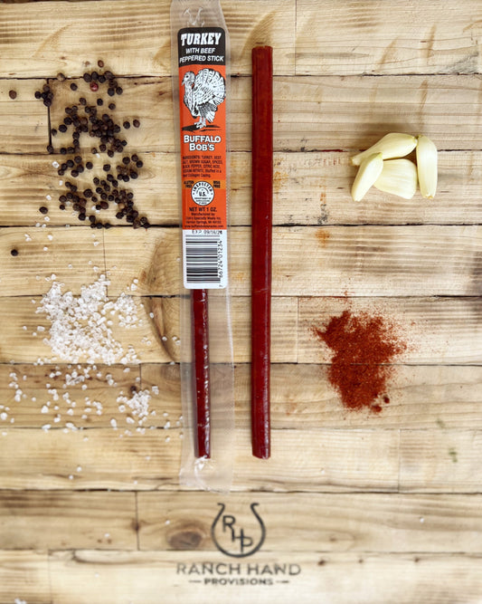 Turkey Jerky Stick — Peppered