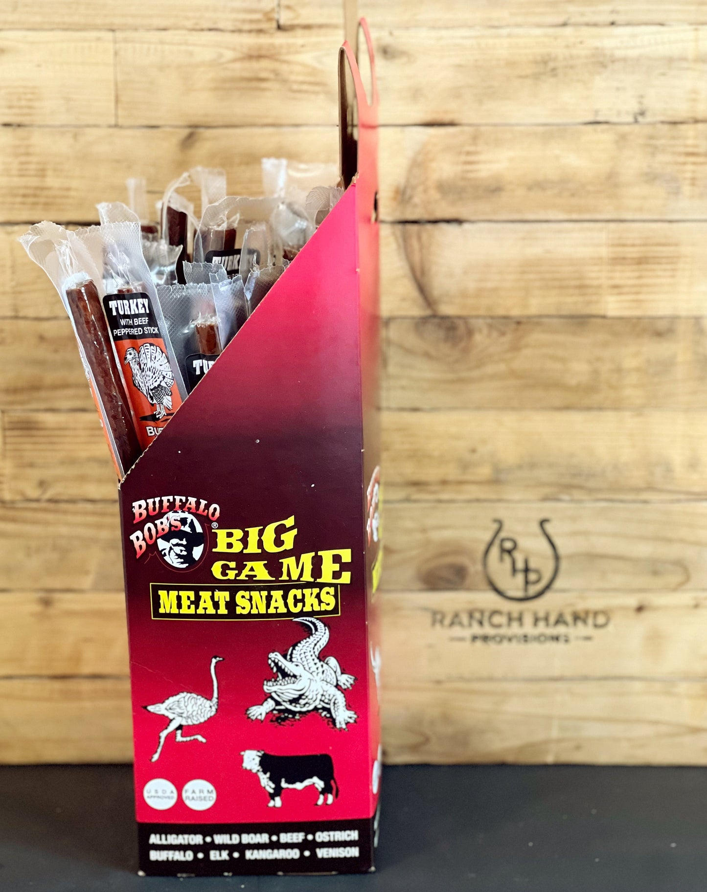 Turkey Jerky Stick — Peppered