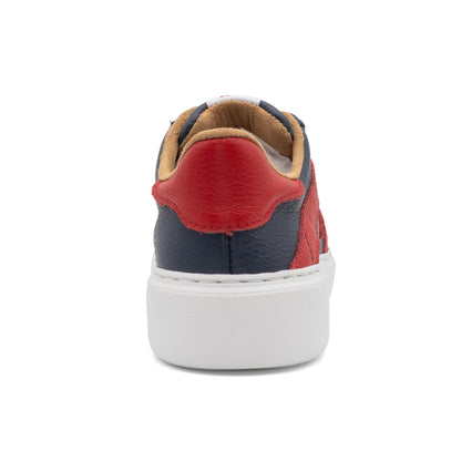 601 Two-Tone | Navy + Red Berry