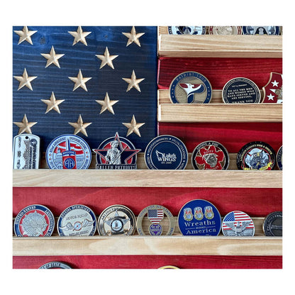 Collective - Challenge Coin Holder Flag